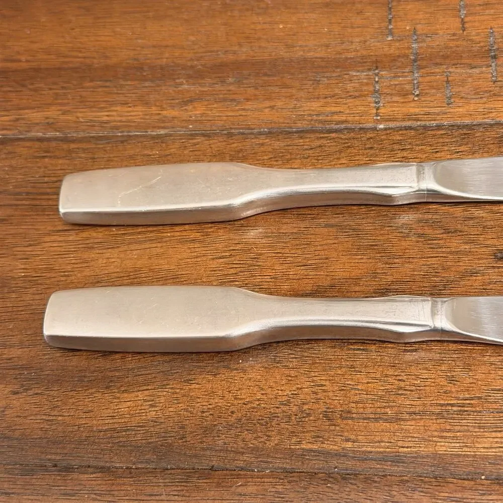 Oneida Paul Revere Fine Flatware Dinner Knives, Set of 2 , 18/10 Stainless Steel
